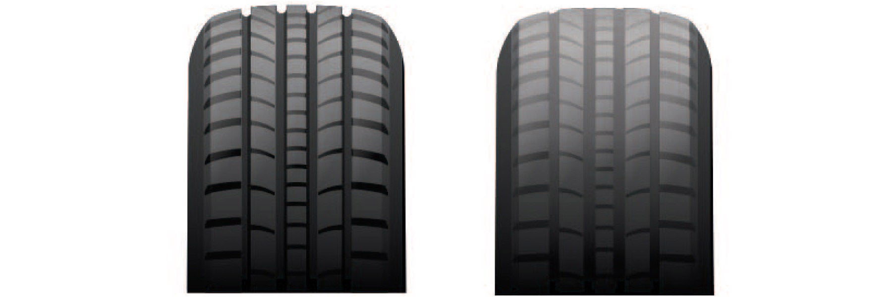 Tire tread depth comparison at Century 3 Kia in West Mifflin PA